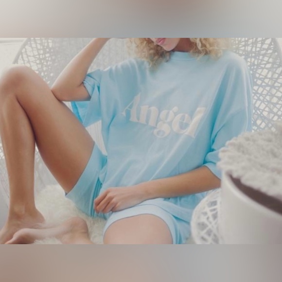 NWT Daydream Nation Custom Tie Dye Angel Crop Tee Shirt - Picture 7 of 11